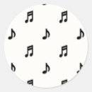 Recherche de note de musique autocollants Piano