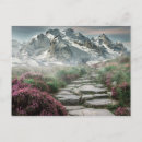 Recherche de paysage floral cartes postales Montagne