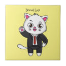 Recherche de dessin de chat carreaux Félin