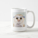 Recherche de hibou lunatique tasses Animal