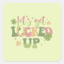 Recherche de st paddy autocollants Chance de l'irlandais