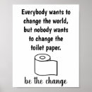 Zoek naar toiletpapier posters Grappig