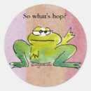 Zoek naar cartoon kikker stickers Schattig