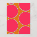 Recherche de cercles abstraits cartes postales Minimaliste