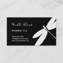 Recherche de de libellule cartes visite Moderne