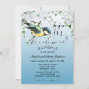 Recherche de oiseau bleu invitations Jardin