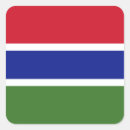 Zoek naar gambia stickers Vlag van gambia