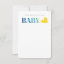 Recherche de blocks baby shower invitations Canard