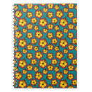 Recherche de motif tropical carnets Jaune