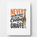 Recherche de girafe plaques Animaux
