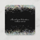 Zoek naar silver glitter sparkle visitekaartjes Make up kunstenaar