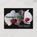 Recherche de orchidées cartes visite Joli