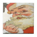 Recherche de père noël carreaux Vintage