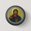 Zoek naar christus buttons Oosters orthodox