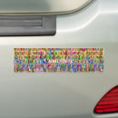 Recherche de multicolore voiture autocollants Psychédélique