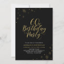 Recherche de or et noir invitations Typographie