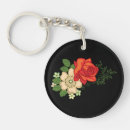 Recherche de fleur rose porteclés Romantique