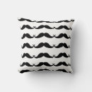 Recherche de moustache coussins Noir