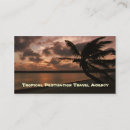 Recherche de agent de voyages cartes visite Travel