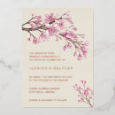 Zoek naar cherry blossom wedding uitnodigingen Bloemen
