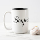 Recherche de bonjour tasses Français