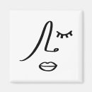Recherche de visage magnets Simple