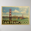Zoek naar vintage san francisco posters Golden gate bridge
