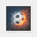 Zoek naar brandend servetten Voetbal