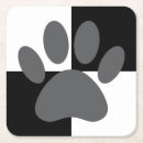 Recherche de empreinte patte verres dessous de verres Animal