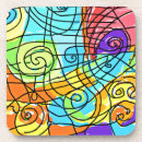 Recherche de geometric dessous de verres Moderne