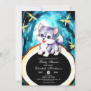 Recherche de wolf baby shower invitations Loup