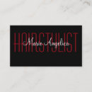 Zoek naar voor kappers visitekaartjes Modern