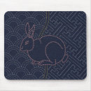 Recherche de lapin bleu tapis souris Motif