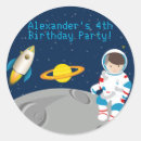 Recherche de astronaut autocollants Anniversaire enfant