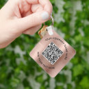 Zoek naar website sleutelhangers Qr code