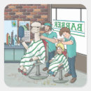 Recherche de coiffeur drôle autocollants Pour tous