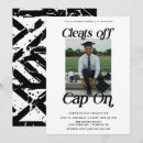Recherche de crédit invitations Noir et blanc