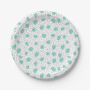 Recherche de turquoise assiettes en papier Preppy
