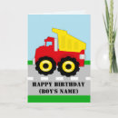 Recherche de de construction anniversaire cartes Camion à benne