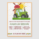 Zoek naar tractor birthday uitnodigingen Verjaardagsuitnodigingen