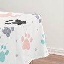 Recherche de patte chien nappes Empreintes de pattes