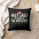 Recherche de pyjama coussins Noël