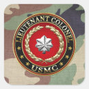 Recherche de lieutenant autocollants Sendoff ltcol usmc