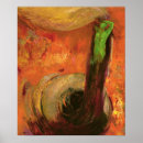Recherche de chiffres posters Vert