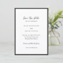 Recherche de minimalist save the dates Simple