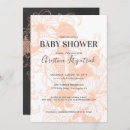 Recherche de rose gold floral invitations Bébé
