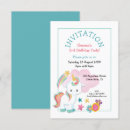 Recherche de turquoise et rose invitations Girl