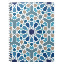 Recherche de motif marocain carnets Bleu