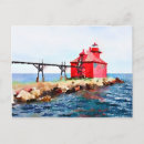 Recherche de aquarelle phare cartes postales Pittoresque