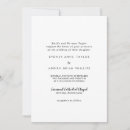 Recherche de un élégant imprimé mariage invitations Pour eux